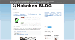 Desktop Screenshot of blog.haekchen.at